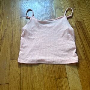 American Eagle Outfitters Orange Tank Top